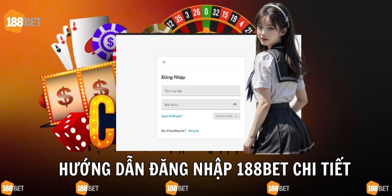 Đăng nhập 188bet nhanh chóng chỉ 3 bước